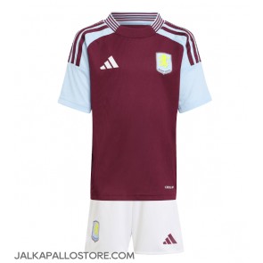 Aston Villa Kotipaita Lapsille 2024-25 Lyhythihainen (+ shortsit)